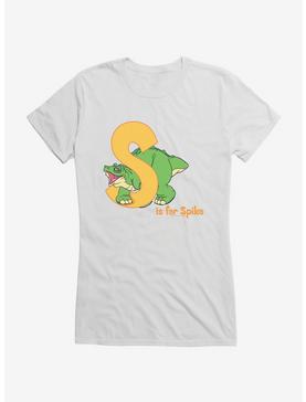 The Land Before Time S Is For Spike Alphabet Girls T-Shirt, , hi-res
