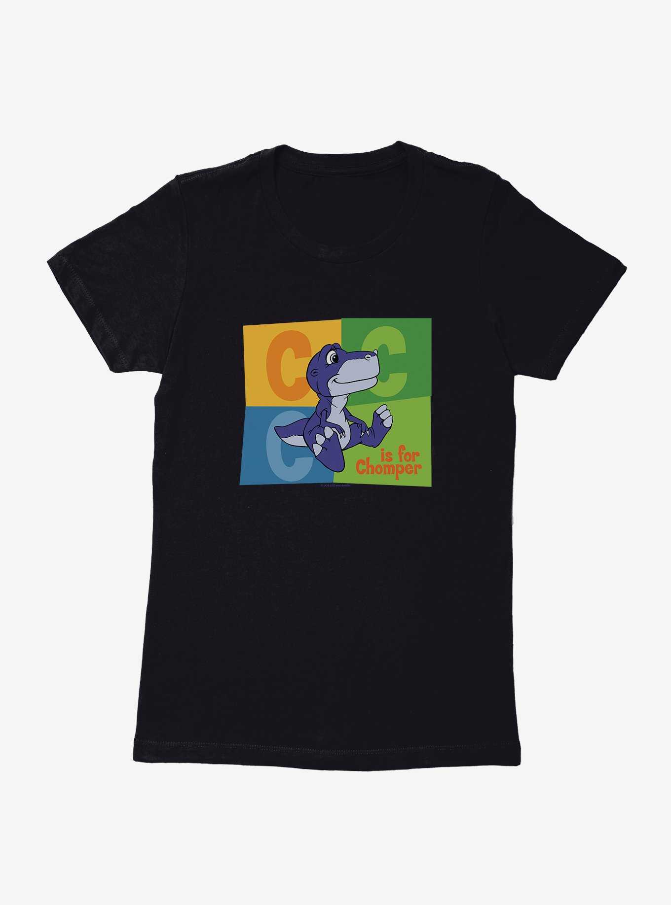 The Land Before Time C Is For Chomper Womens T-Shirt, , hi-res