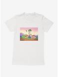 The Land Before Time Lunchtime Womens T-Shirt, WHITE, hi-res