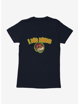 The Land Before Time I Dig Dinos Littlefoot Womens T-Shirt, MIDNIGHT NAVY, hi-res