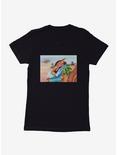 The Land Before Time Waterfall Slide Womens T-Shirt, BLACK, hi-res