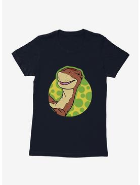 The Land Before Time Littlefoot Green Portrait Womens T-Shirt, MIDNIGHT NAVY, hi-res