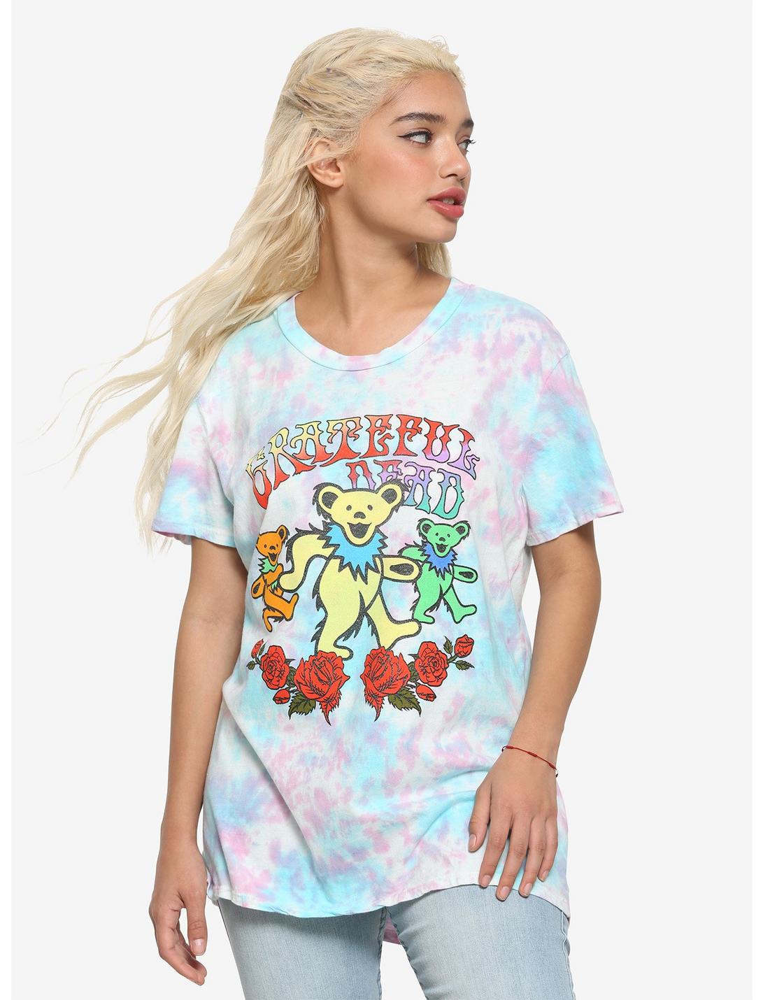 Grateful Dead Bears Tie-Dye Girls T-Shirt, MULTI, hi-res