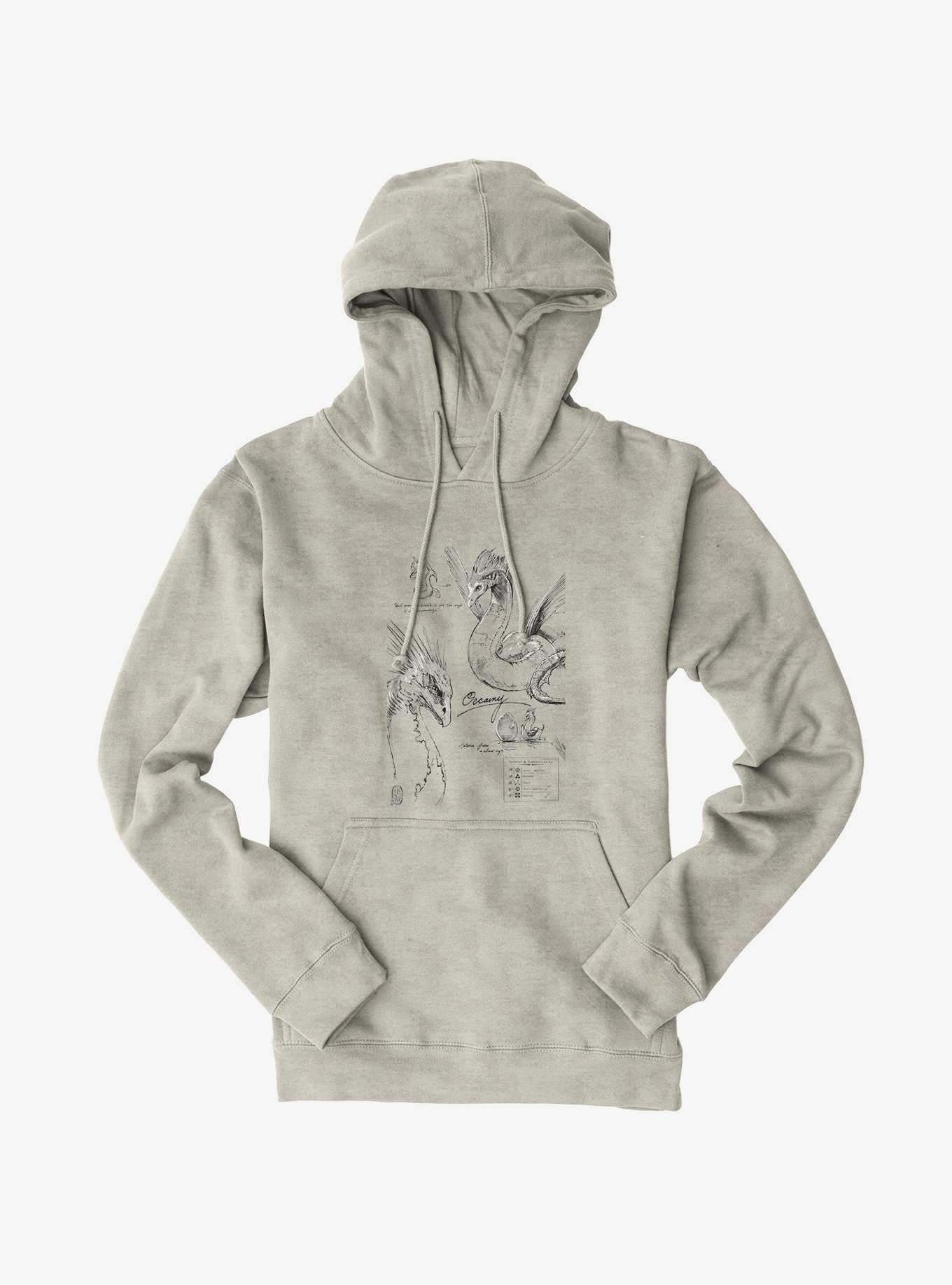 Fantastic Beasts Occamy Sketch Hoodie, , hi-res