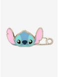 Loungefly Disney Lilo & Stitch Safety Pin Enamel Pin - BoxLunch Exclusive, , hi-res