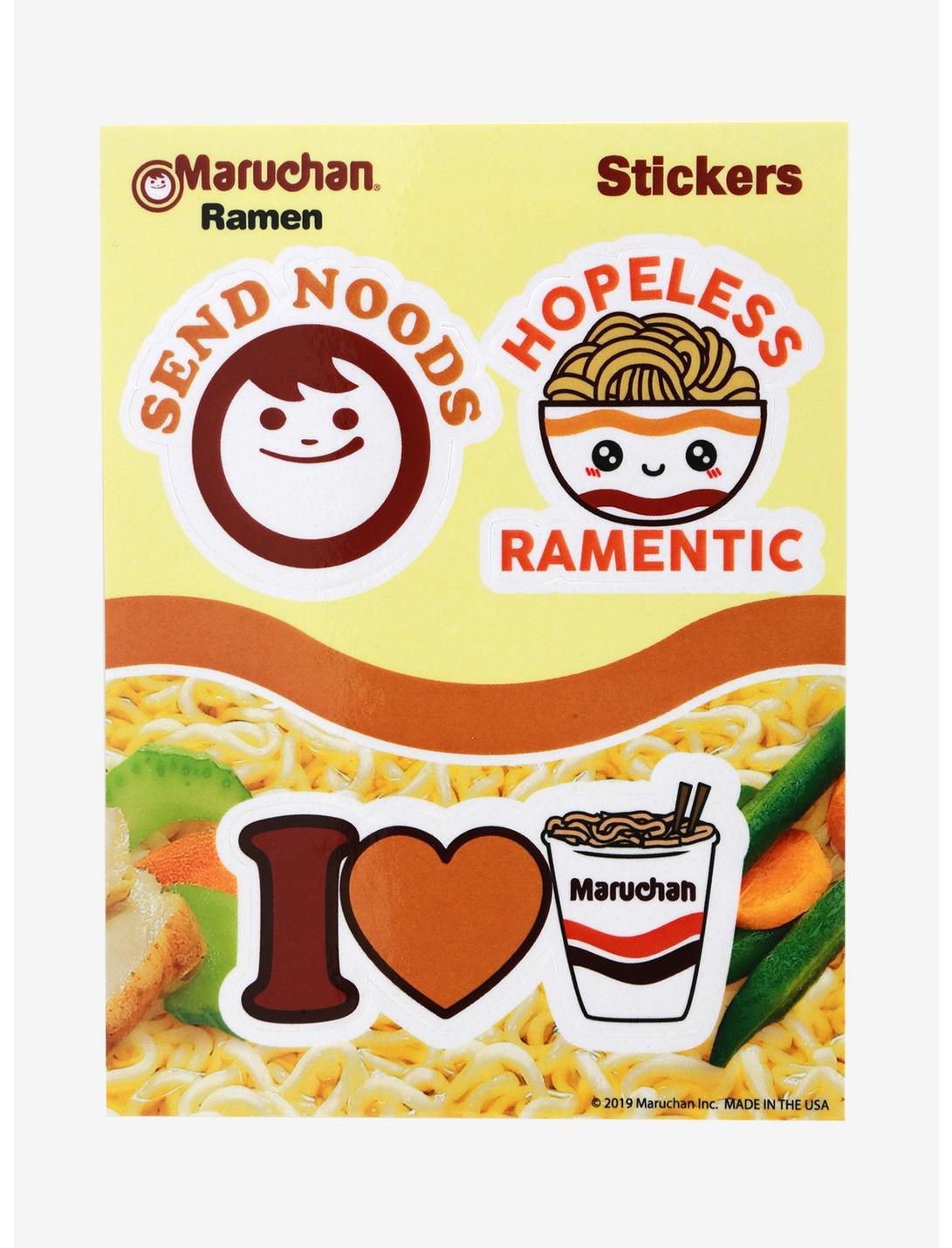 Maruchan Ramen Sticker Pack, , hi-res
