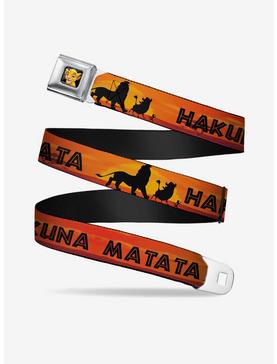 Disney Lion King Hakuna Matata Sunset Seatbelt Belt , , hi-res