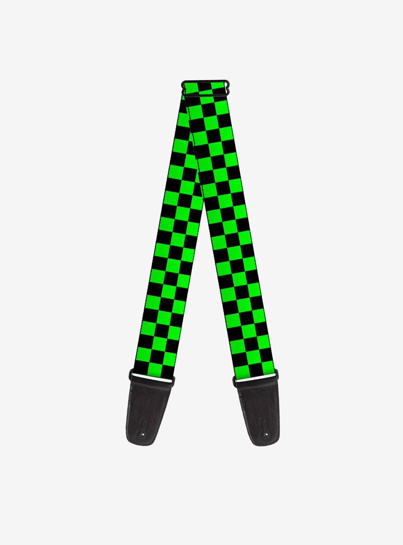 Guitar strap deals checkered