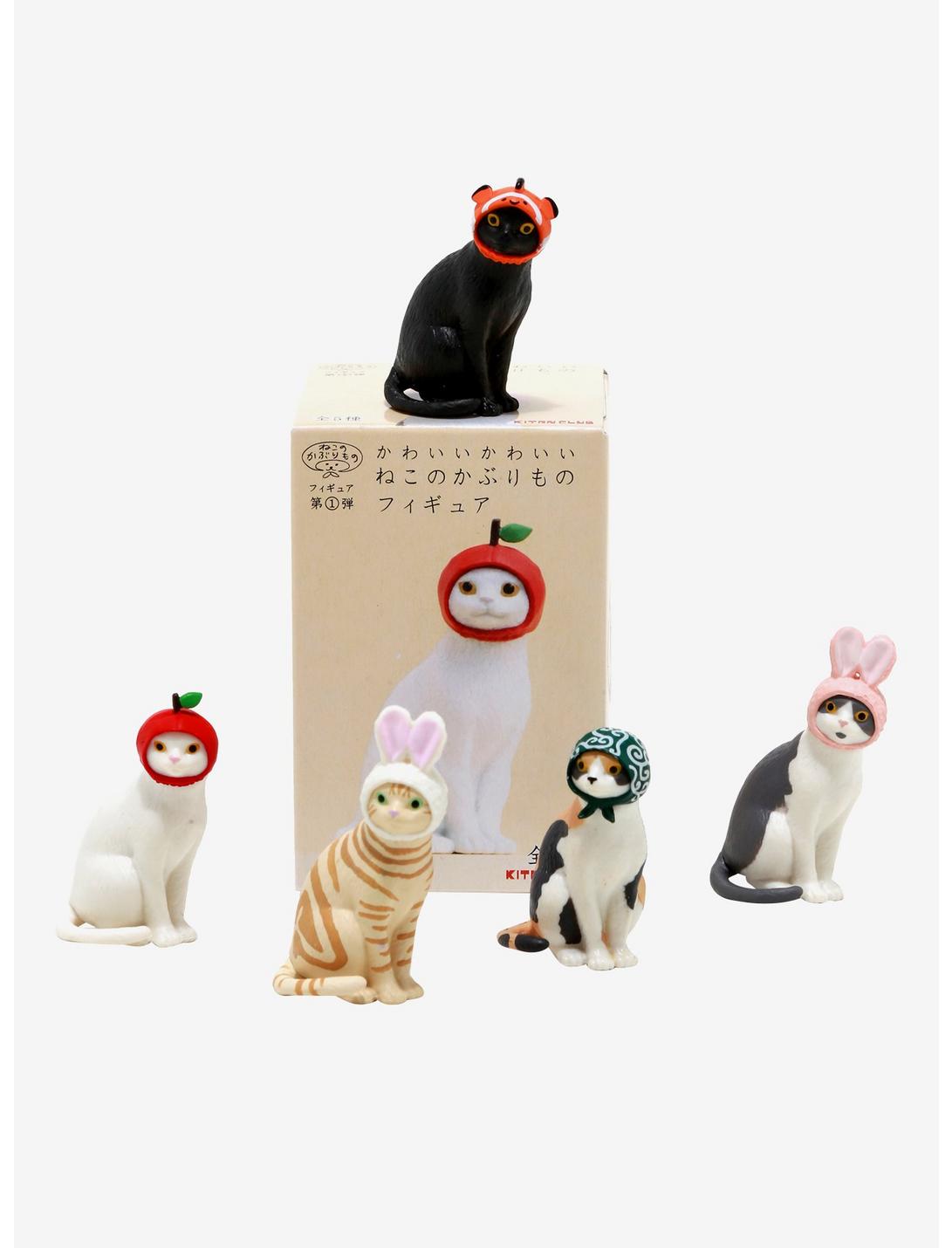 Kitan Club Cats In Caps Blind Box Figure, , hi-res