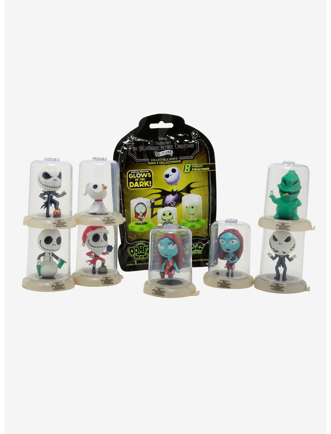 The Nightmare Before Christmas Glow-In-The-Dark Domez Blind Bag Collectible Mini Figure Series 1, , hi-res