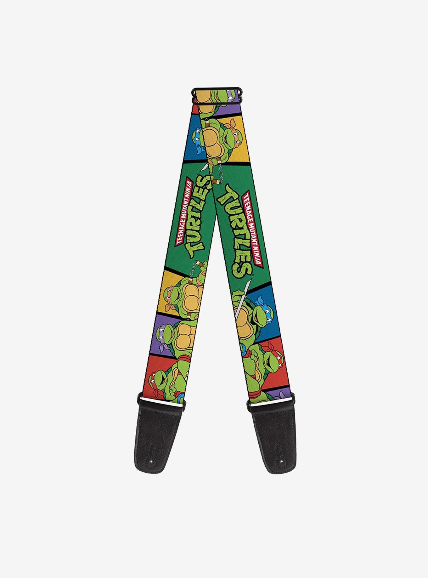 Teenage Mutant Ninja Turtles Group Pose Guitar Strap, , hi-res