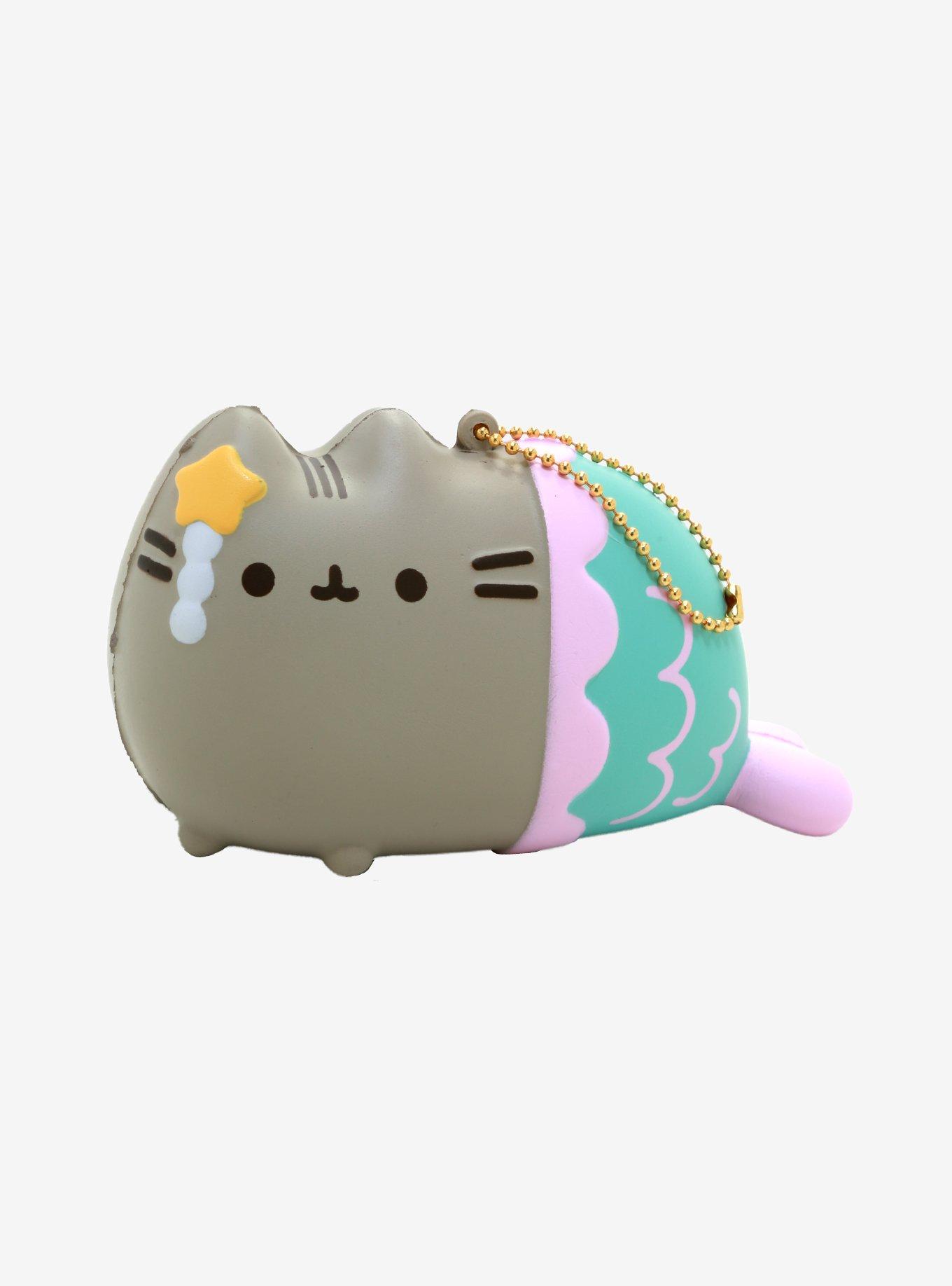 Pusheen Mermaid Squishy Key Chain, , hi-res