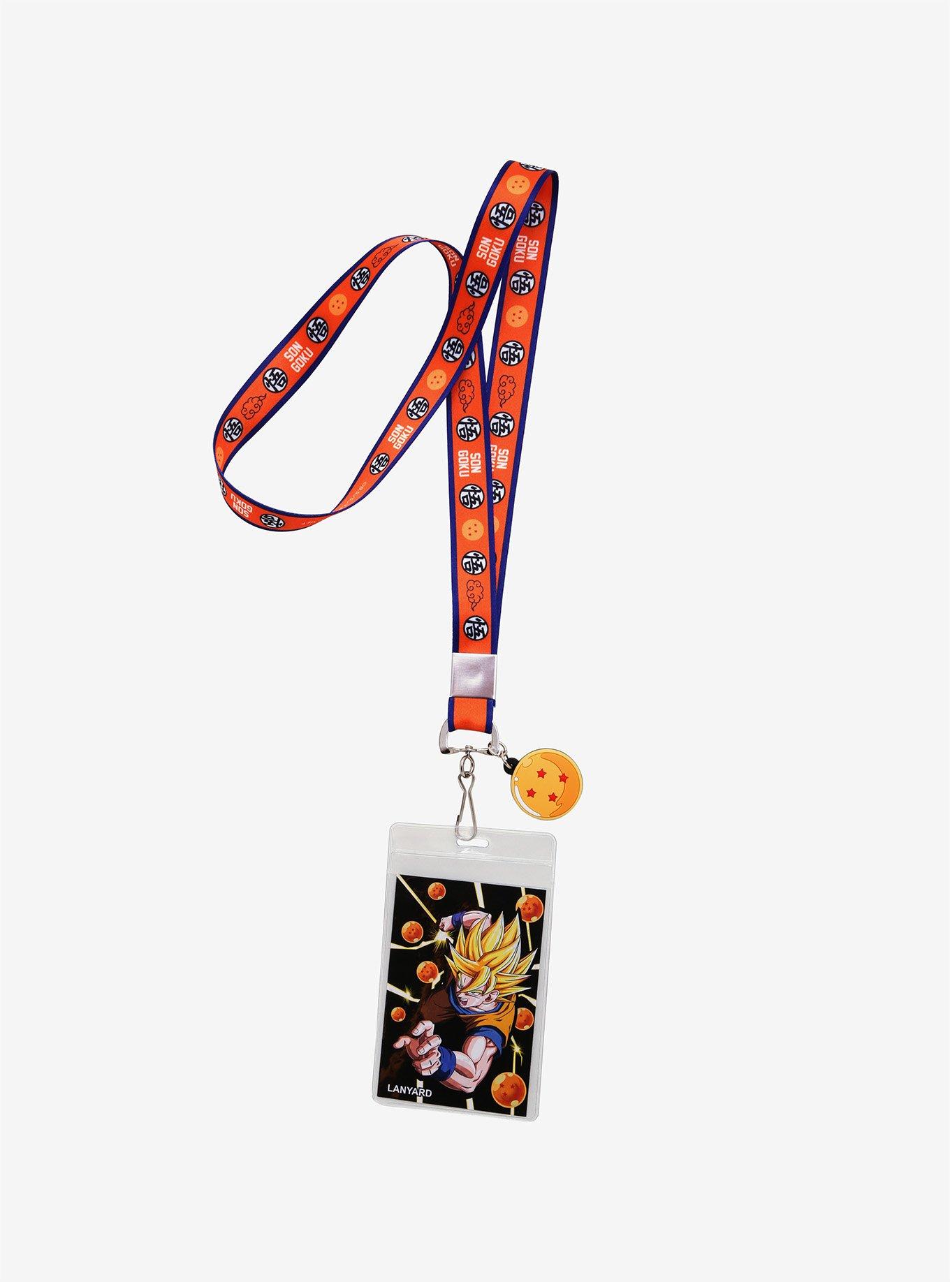 Dragon Ball Z Son Goku Lanyard Hot Topic Exclusive Hot Topic