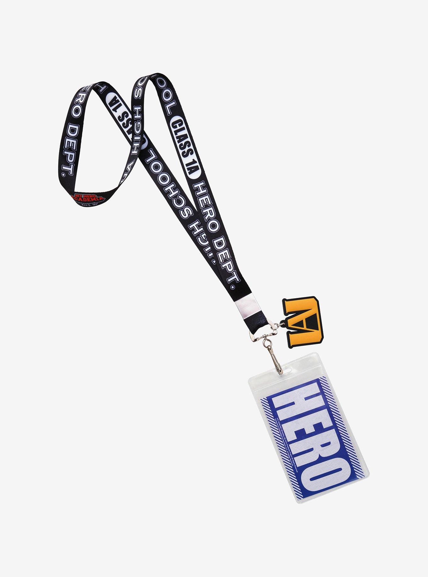 My Hero Academia U.A. High Hero Department Lanyard Hot Topic