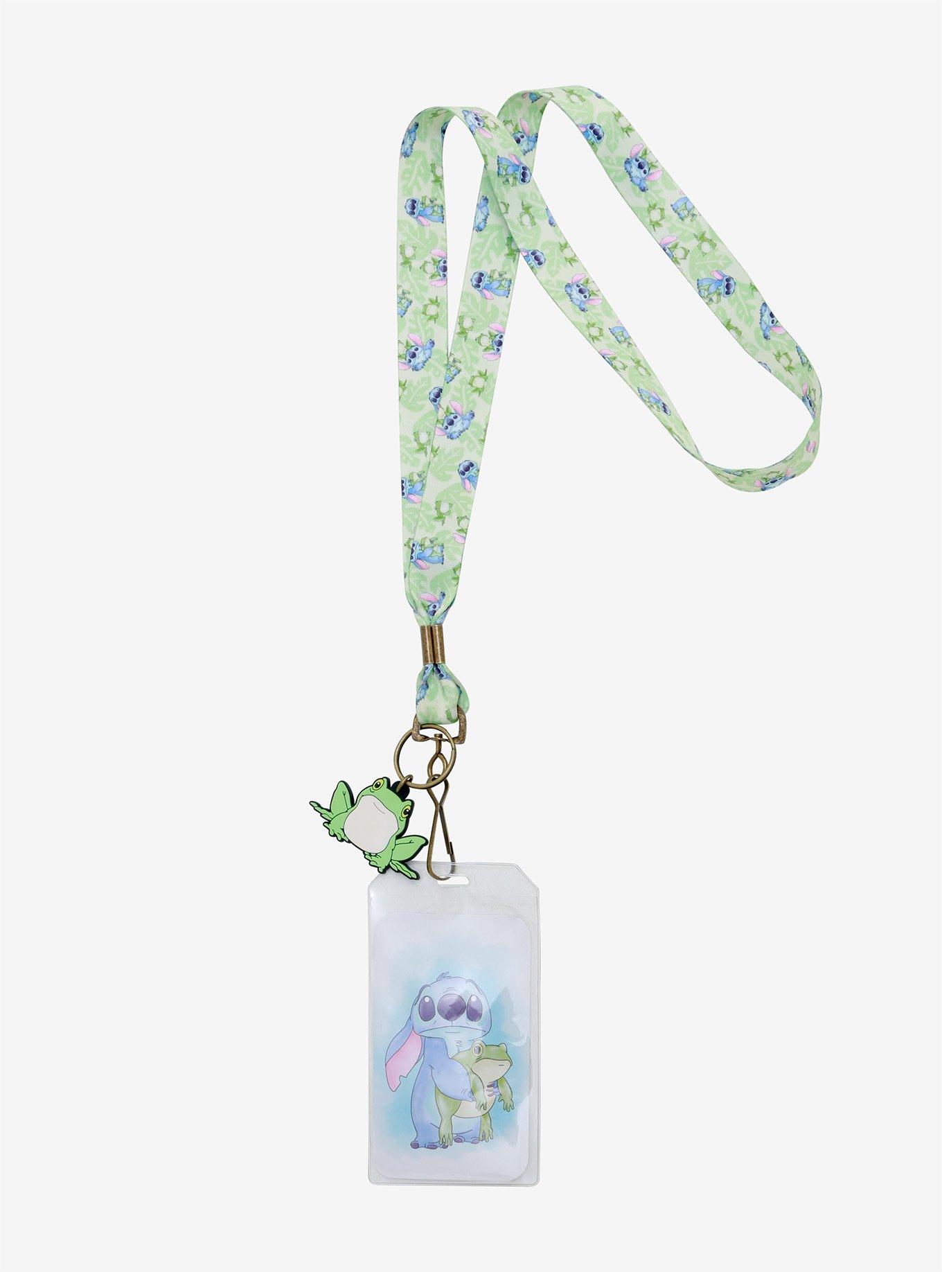 Loungefly Disney Lilo & Stitch Frog Lanyard, , hi-res