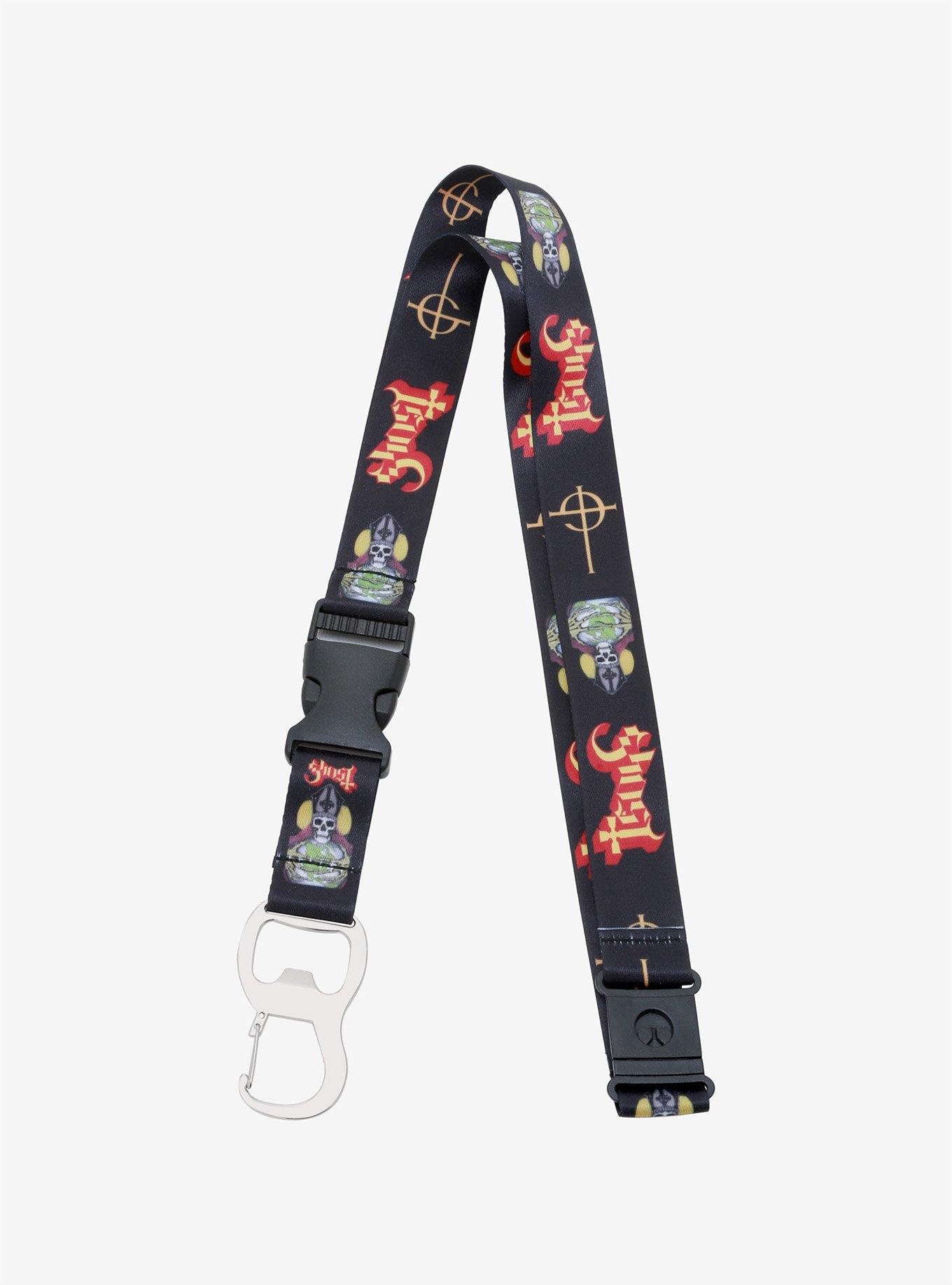 Ghost Papa Emeritus Grucifix Bottle Opener Lanyard, , hi-res