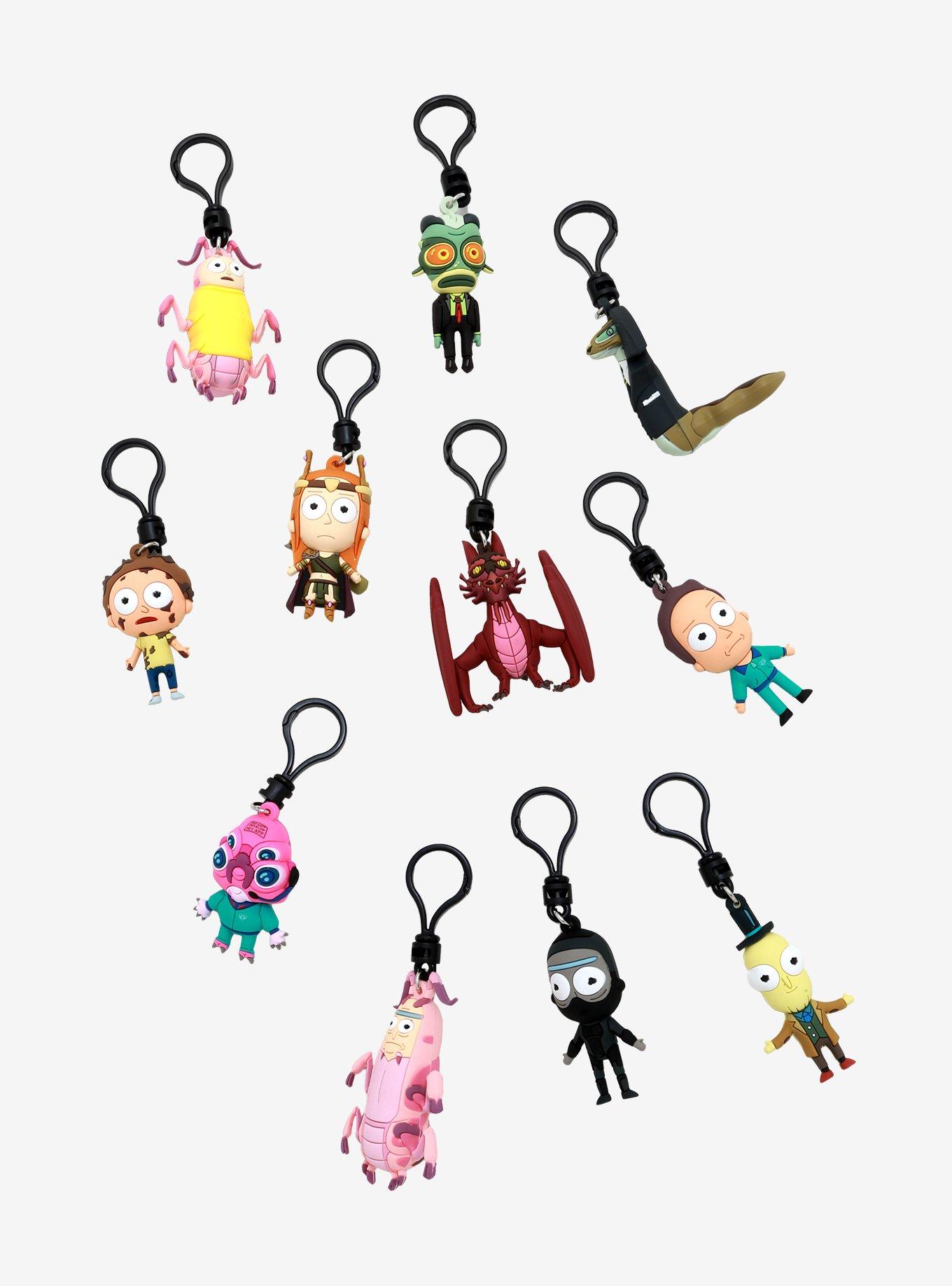 Rick And Morty Series 4 Blind Bag Figural Key Chain, , hi-res