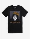 The Notorious B.I.G. Crown Photo T-Shirt, BLACK, hi-res
