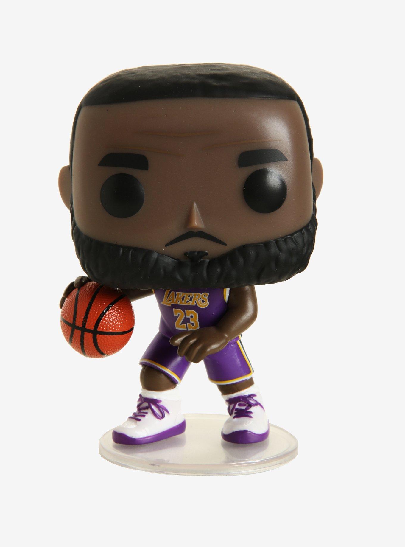 Funko NBA Lakers Pop! Basketball LeBron James Vinyl Figure, , hi-res