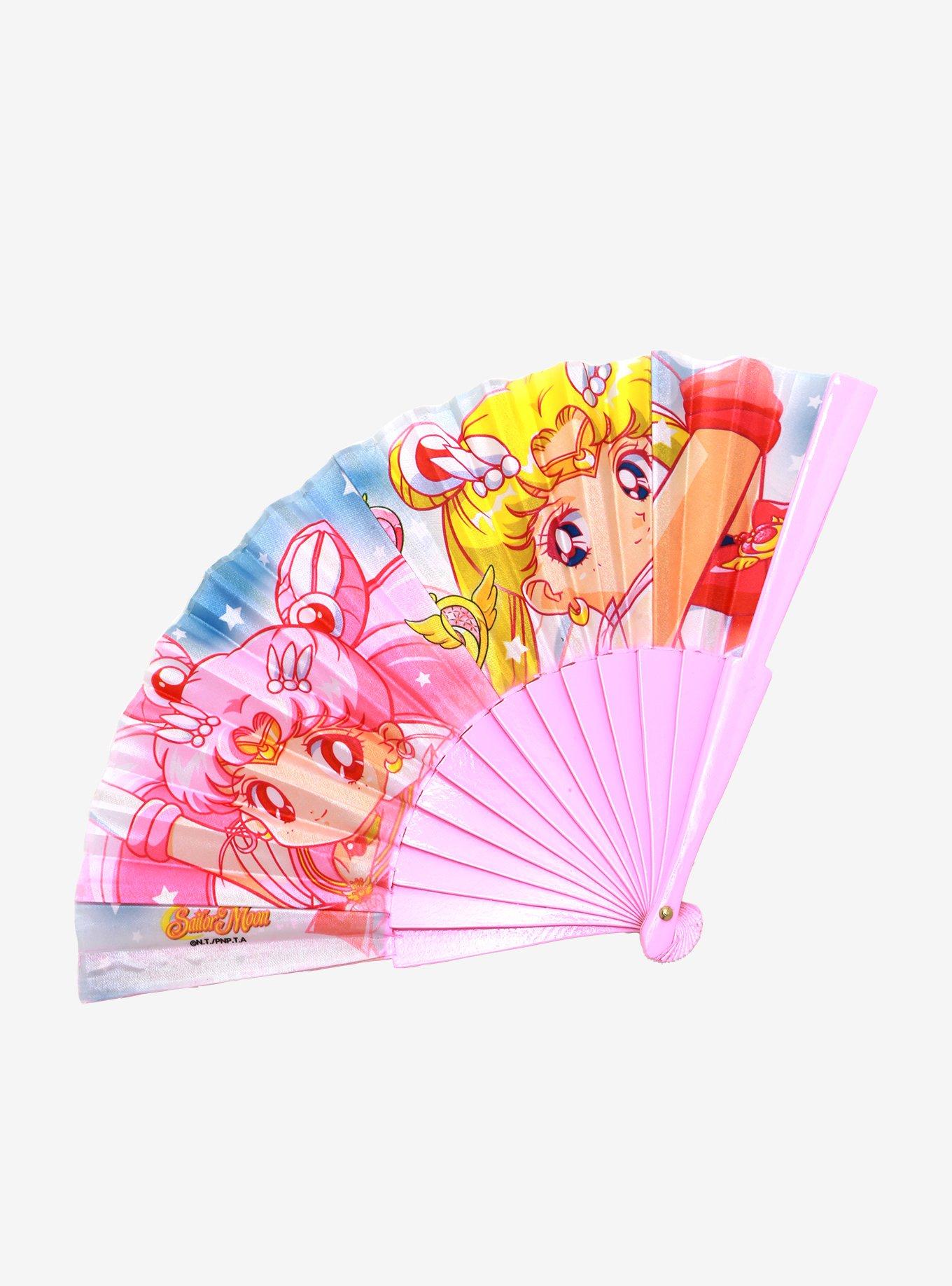 Sailor Moon Super Sailor Chibi Moon & Super Sailor Moon Folding Fan, , hi-res