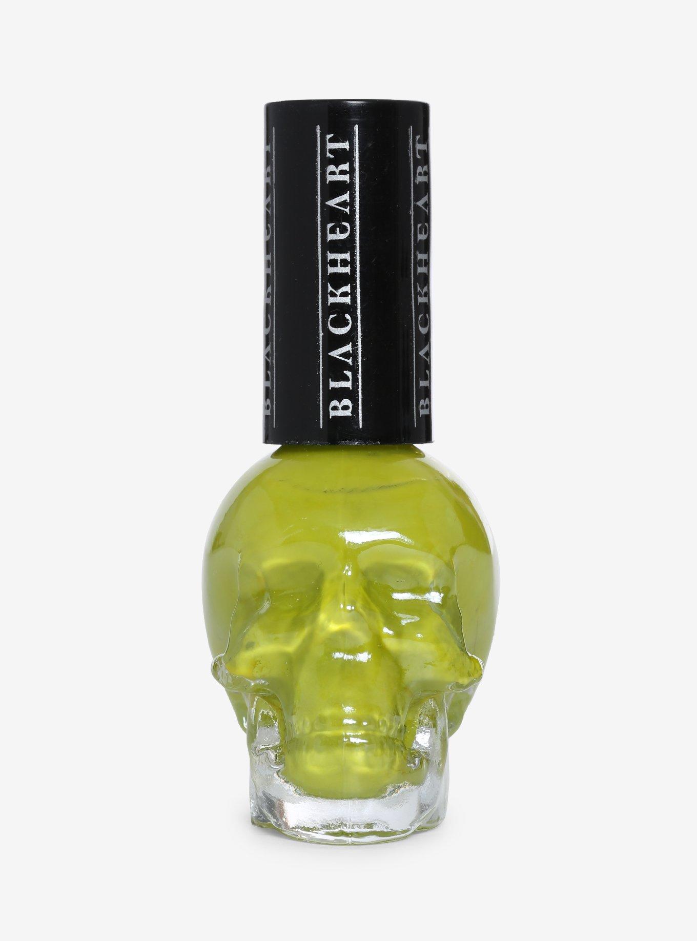 Blackheart Beauty Muted Lime Green Nail Polish, , hi-res