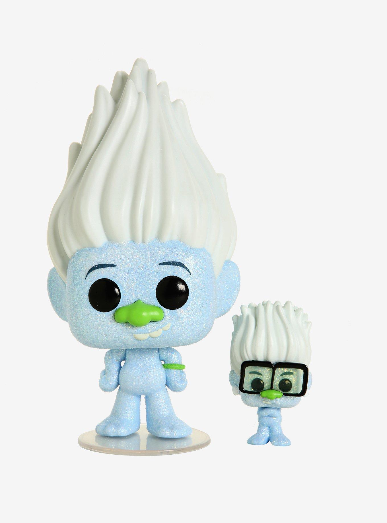 Funko Pop! DreamWorks Trolls World Tour Guy Diamond with Tiny
