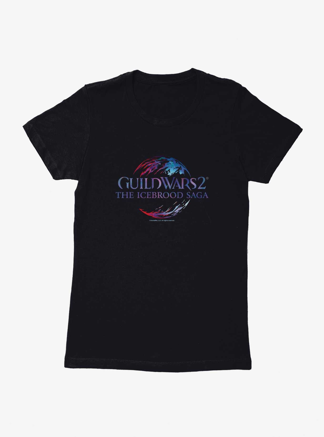 Guild Wars 2 The Icebrood Saga Logo Womens T-Shirt, , hi-res