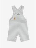Our Universe Disney Lady and the Tramp Striped Infant Overall - BoxLunch Exclusive, MULTI, hi-res