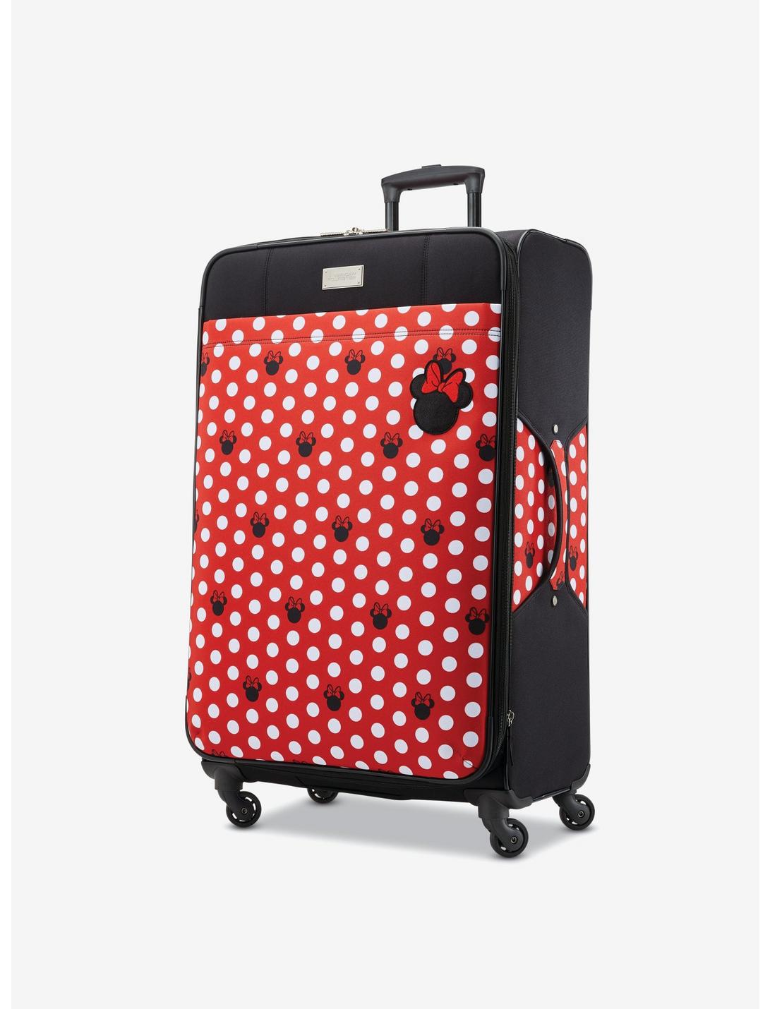 Disney Minnie Mouse Dots 28 Inch Spinner Softside Luggage, , hi-res