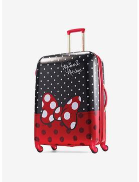 Disney Minnie Mouse Red Bow 28 Inch Spinner Hardside Luggage, , hi-res