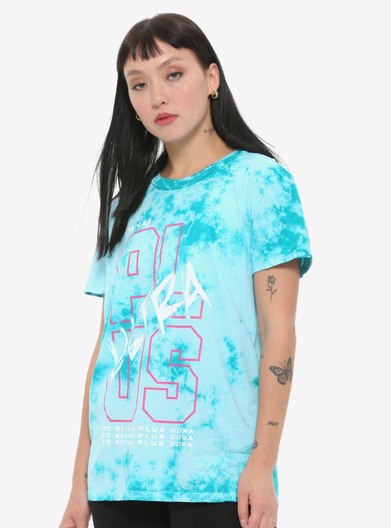 my hero academia tie dye shirt