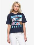 Disney Lilo & Stitch Vignettes Girls Crop T-Shirt, MULTI, hi-res