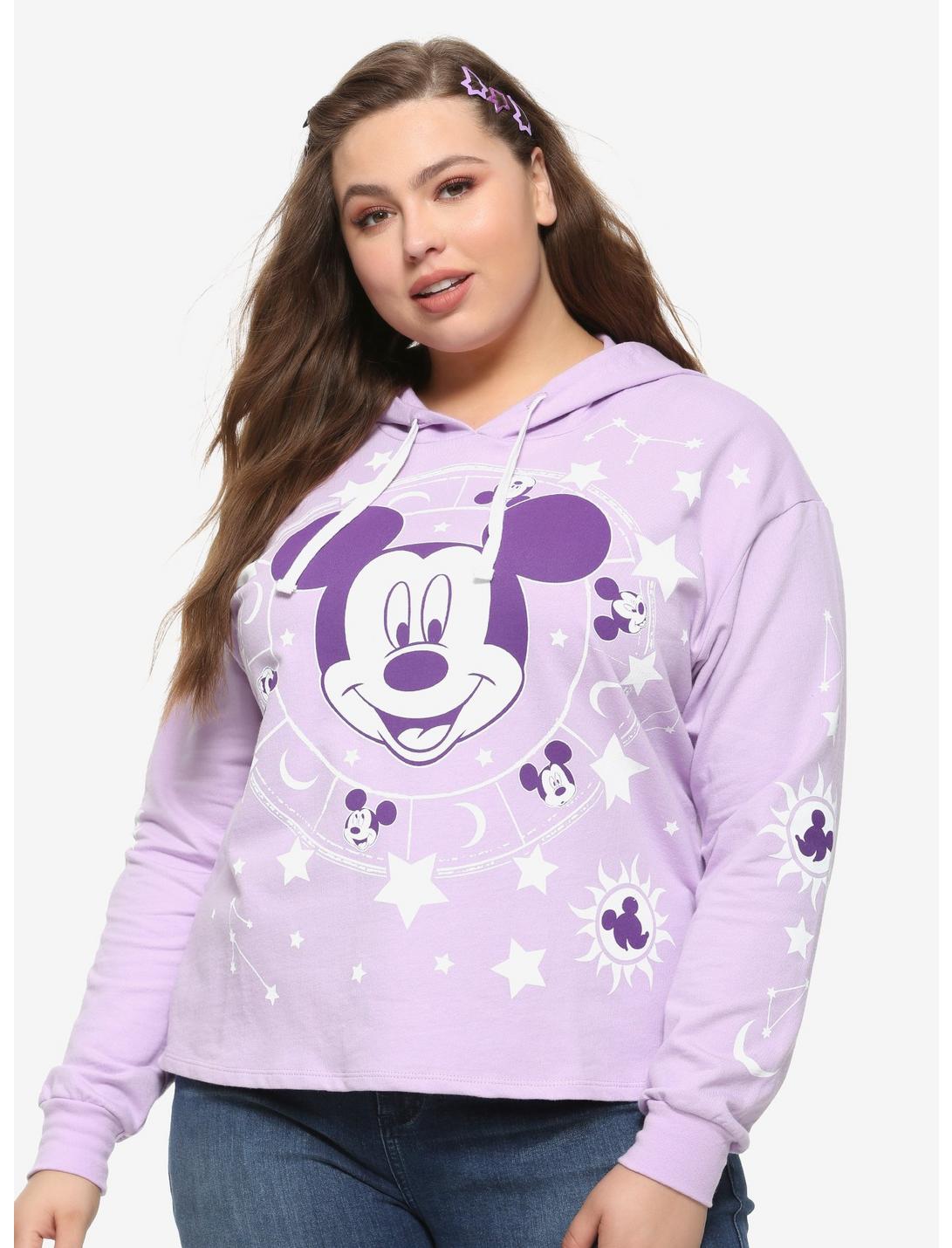 Disney Mickey Mouse Celestial Girls Hoodie Plus Size, WHITE, hi-res