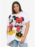 Disney Mickey Mouse & Minnie Mouse Shark Bite Girls T-Shirt Plus Size, MULTI, hi-res