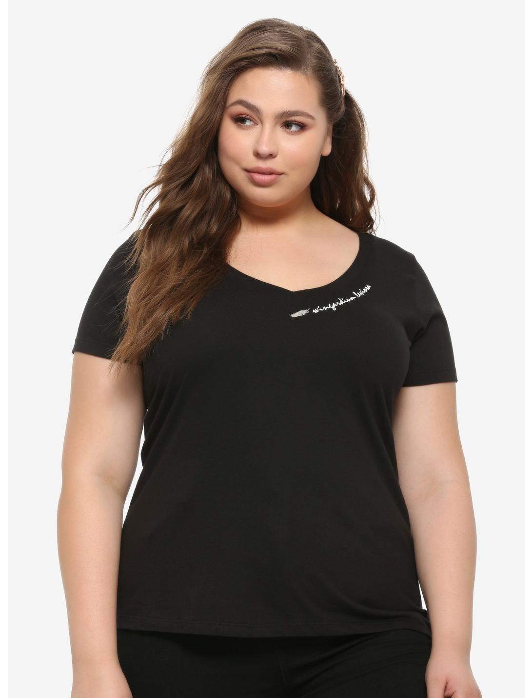 Harry Potter Wingardium Leviosa Girls T-Shirt Plus Size, WHITE, hi-res