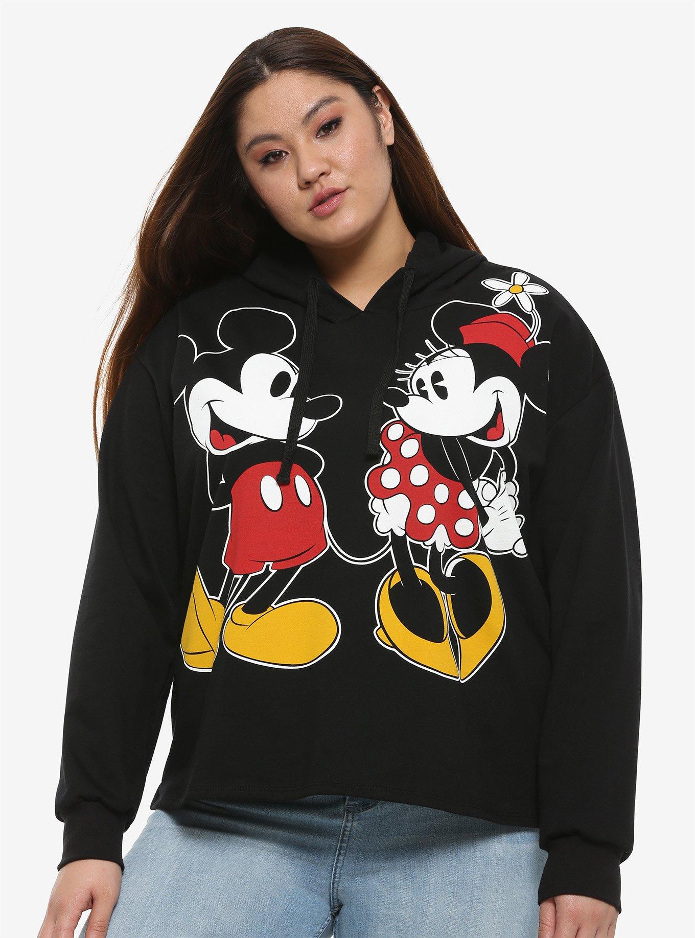 Disney Mickey Mouse & Minnie Mouse Girls Hoodie Plus Size, MULTI, hi-res