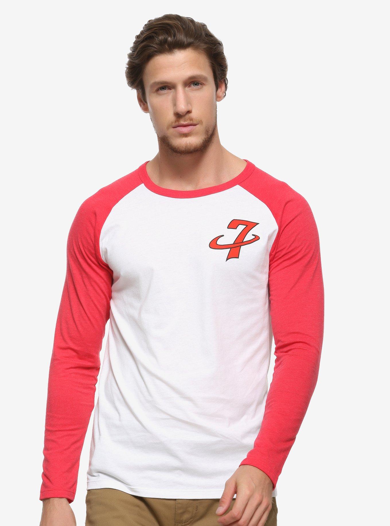 Dragon Ball Super Universe 7 Long Sleeve Raglan T-Shirt - BoxLunch Exclusive, WHITE, hi-res