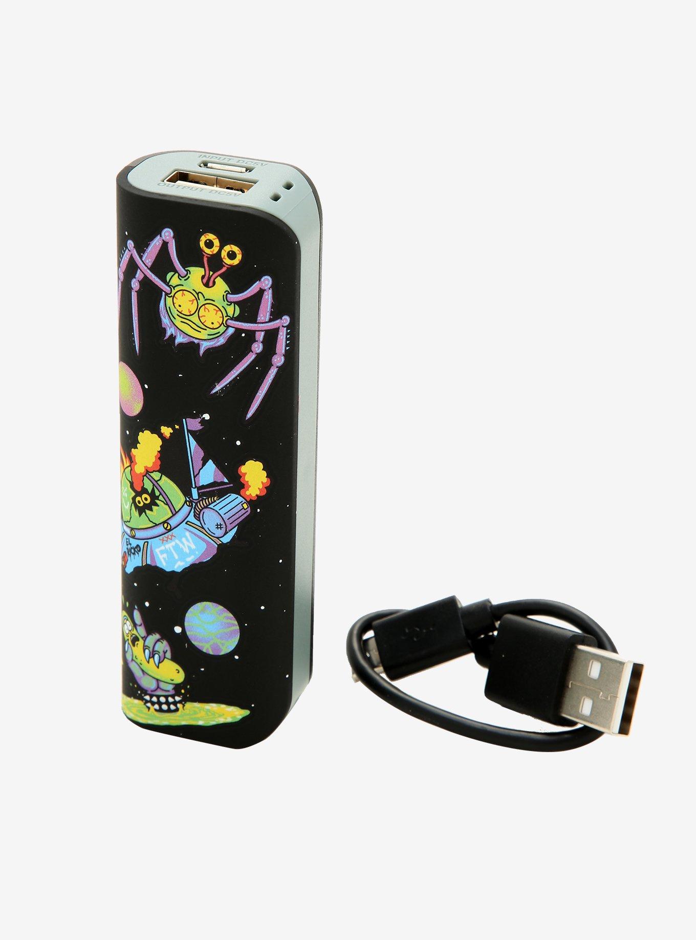 Rick And Morty Galaxy Rechargeable Power Bank, , hi-res