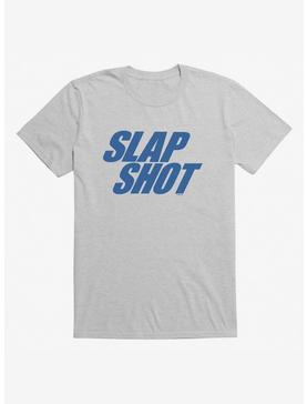 Slapshot Logo T-Shirt, HEATHER GREY, hi-res