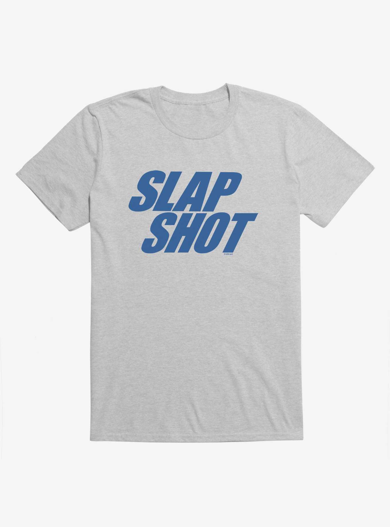 Slapshot Logo T-Shirt, HEATHER GREY, hi-res