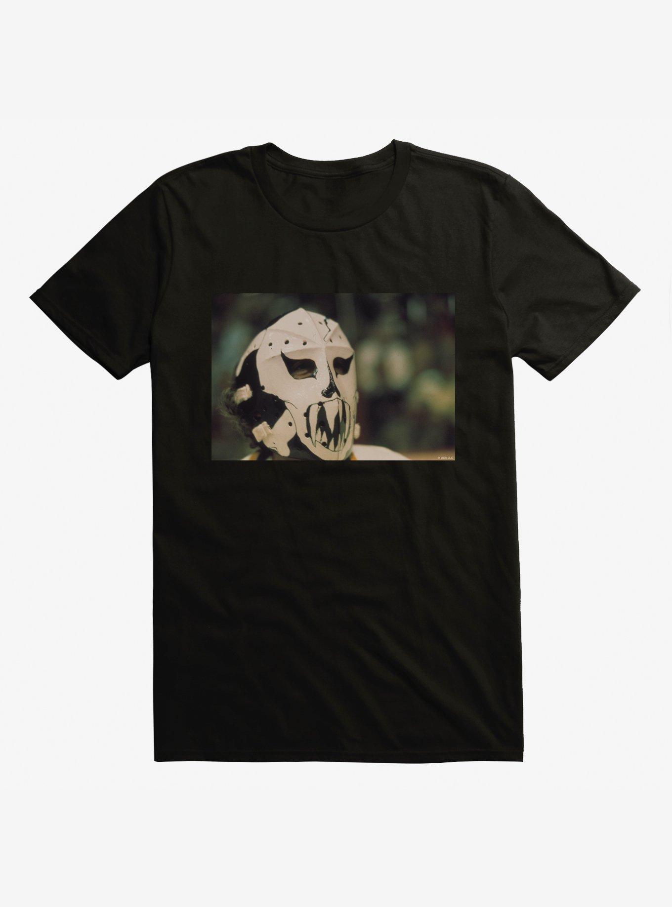 Slapshot Mask T-Shirt, BLACK, hi-res