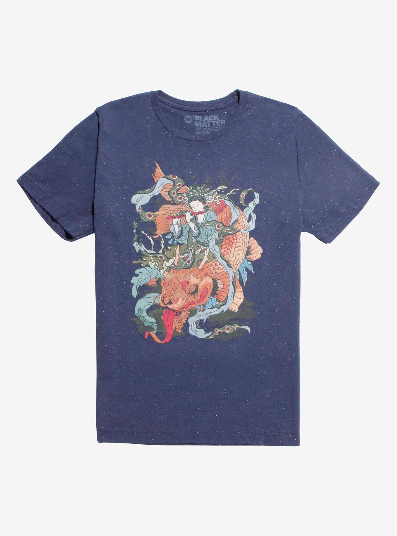 Koi No Takinobori Blue Speckle T-Shirt | Hot Topic