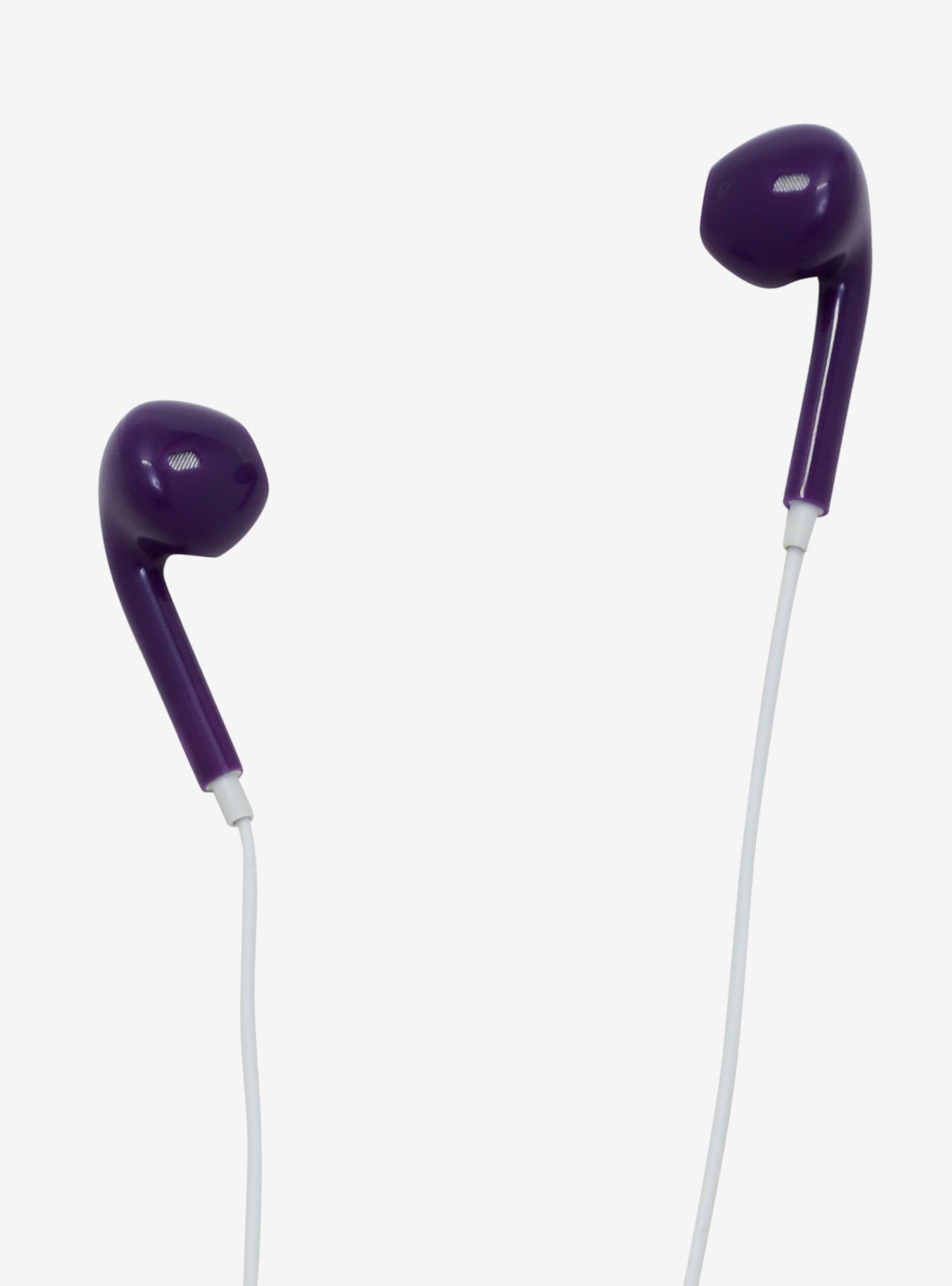 Matte Purple Earbuds, , hi-res
