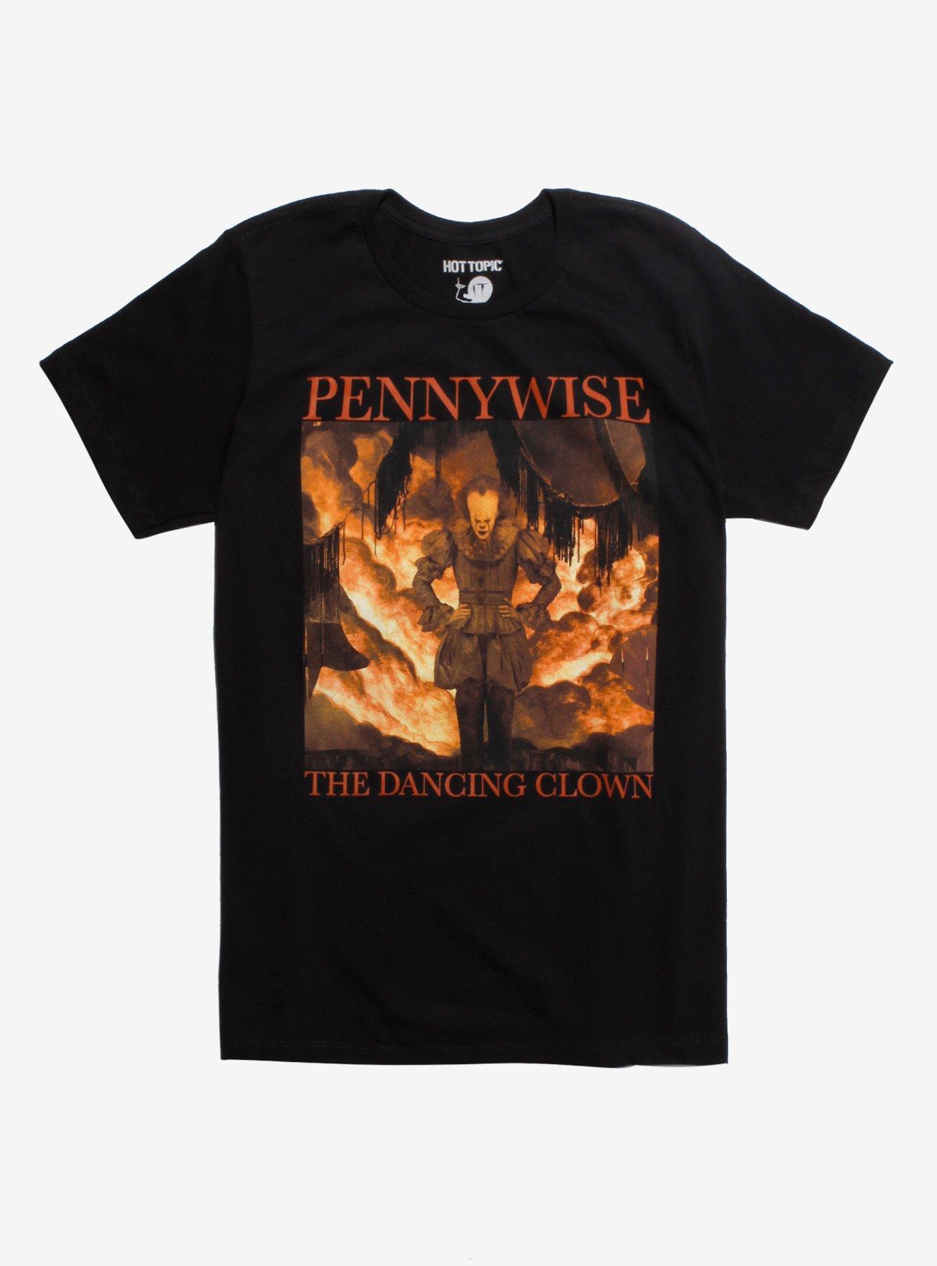 IT Pennywise The Dancing Clown Orange Scene T-Shirt, MULTI, hi-res