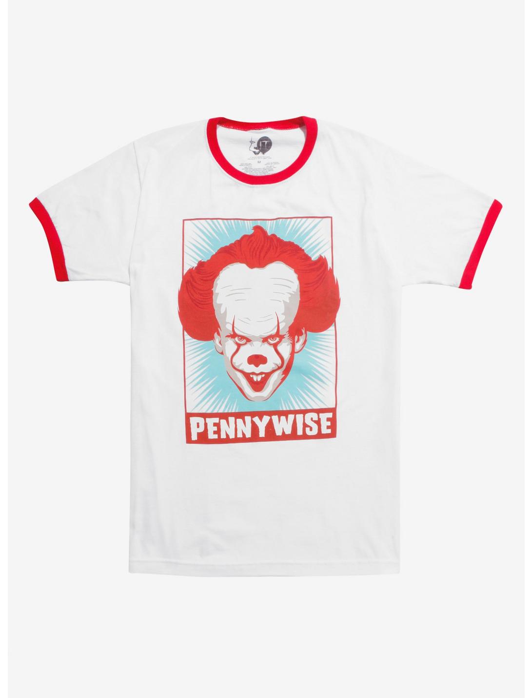 IT Pennywise Ringer T-Shirt, MULTI, hi-res