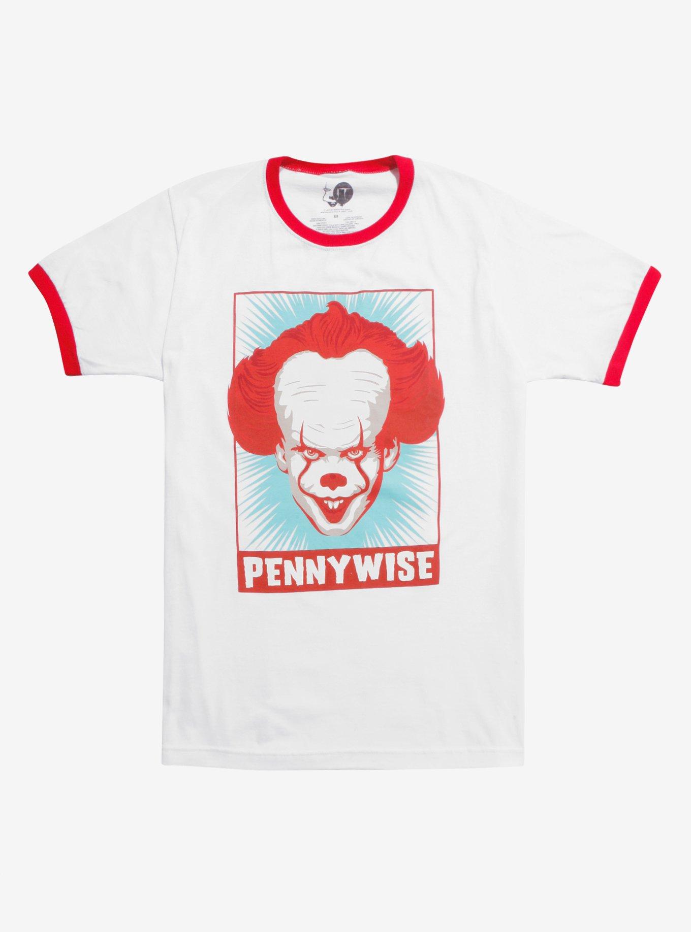 IT Pennywise Ringer T-Shirt, MULTI, hi-res