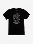 Dragon Ball Z Linework Box T-Shirt, WHITE, hi-res