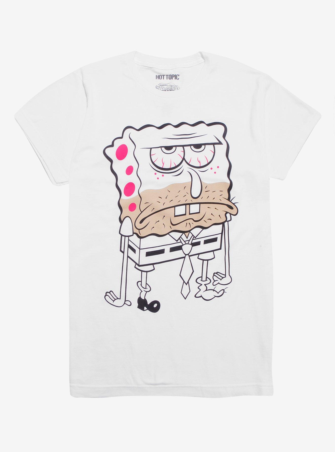 SpongeBob SquarePants 5 O'Clock Shadow T-Shirt, MULTI, hi-res