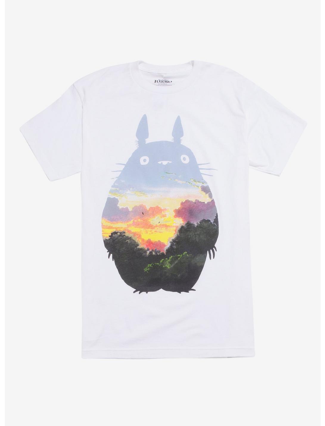 Studio Ghibli My Neighbor Totoro Silhouette T-Shirt, MULTI, hi-res