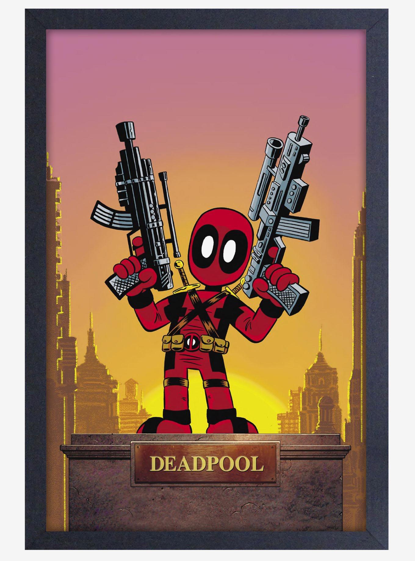 Marvel Deadpool Skottie Young Poster, , hi-res